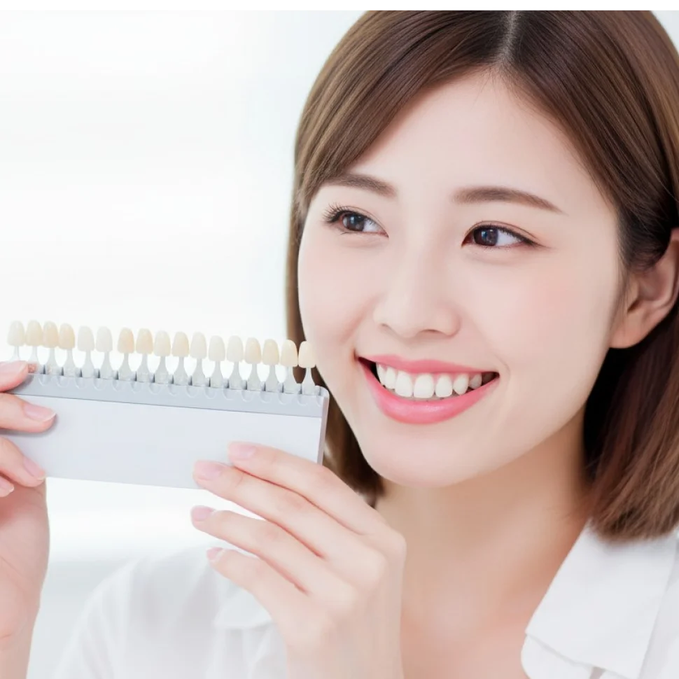 ホワイトニングの様子